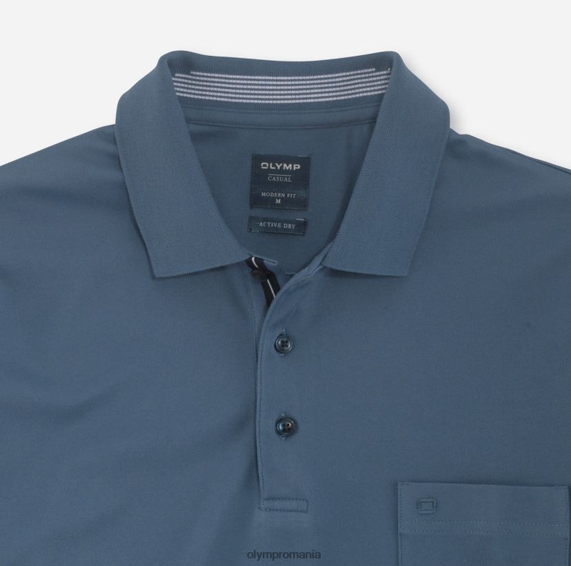 casual modern fit, polo, albastru Nürnberg OLYMP îmbrăcăminte 4Z8LB62087