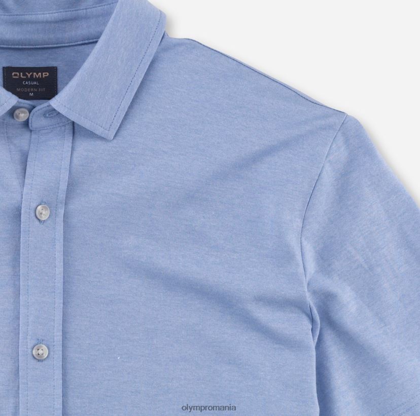 casual modern fit, polo, albastru deschis OLYMP îmbrăcăminte 4Z8LB62150