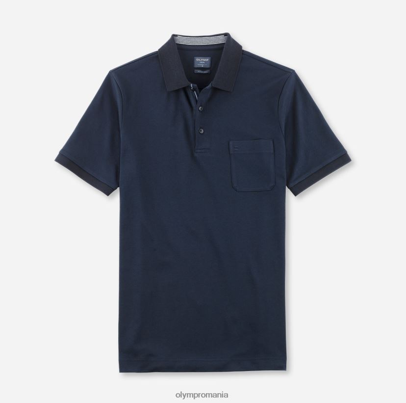 casual modern fit, polo, albastru noapte OLYMP îmbrăcăminte 4Z8LB62070