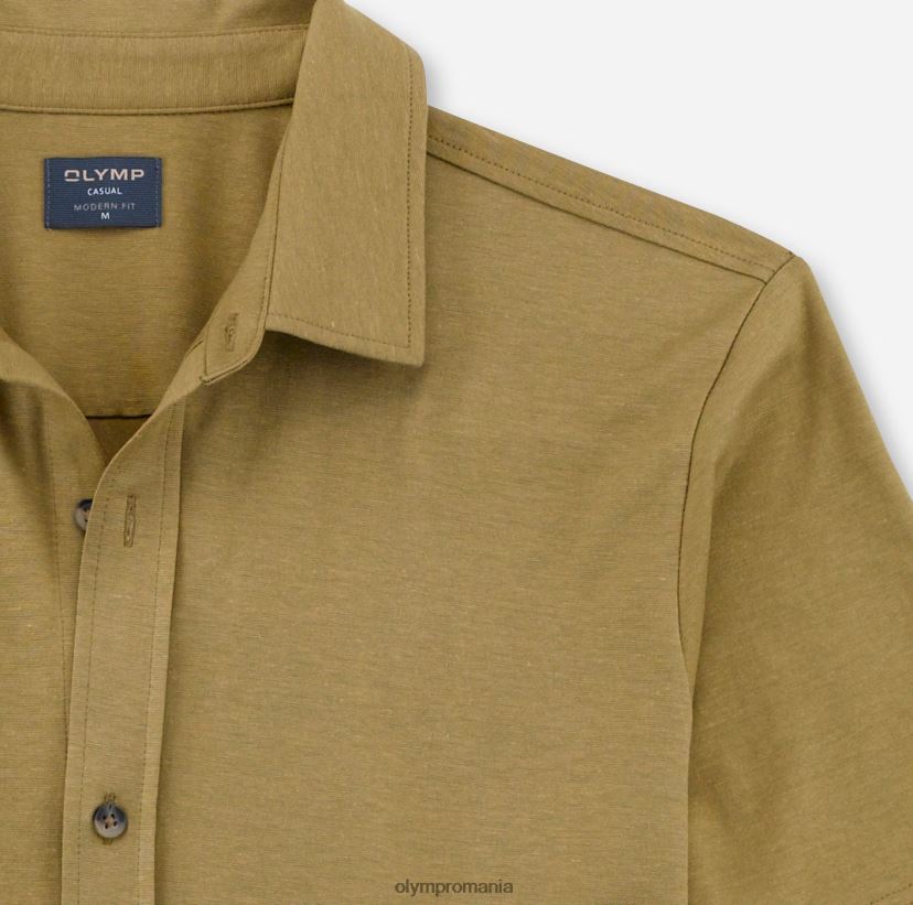 casual modern fit, polo, kaki OLYMP îmbrăcăminte 4Z8LB62112