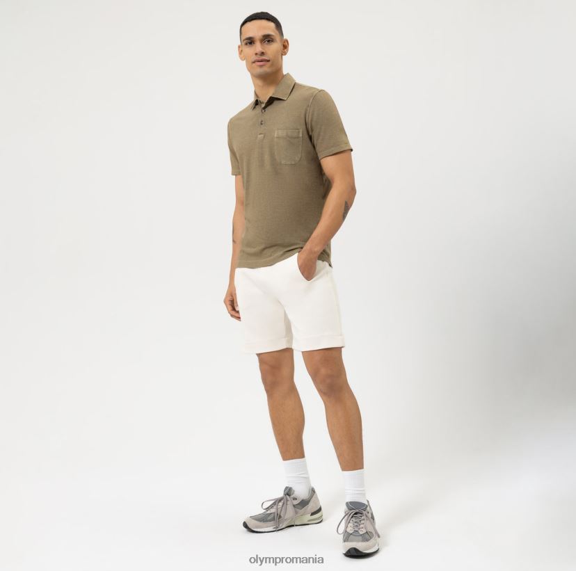 casual modern fit, polo, kaki OLYMP îmbrăcăminte 4Z8LB62118