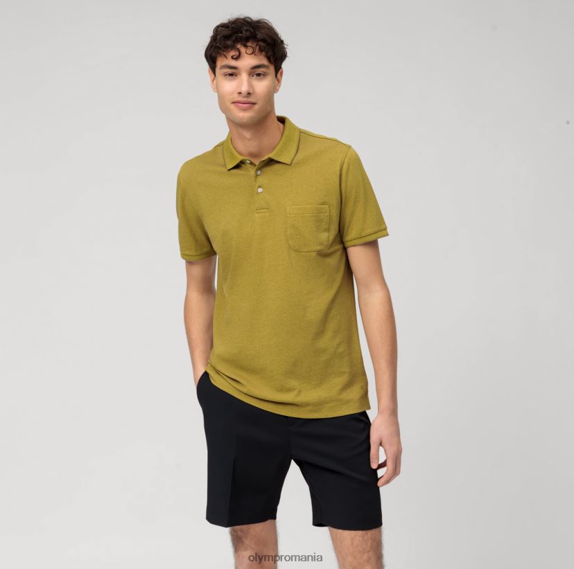 casual modern fit, polo, lime OLYMP îmbrăcăminte 4Z8LB62133