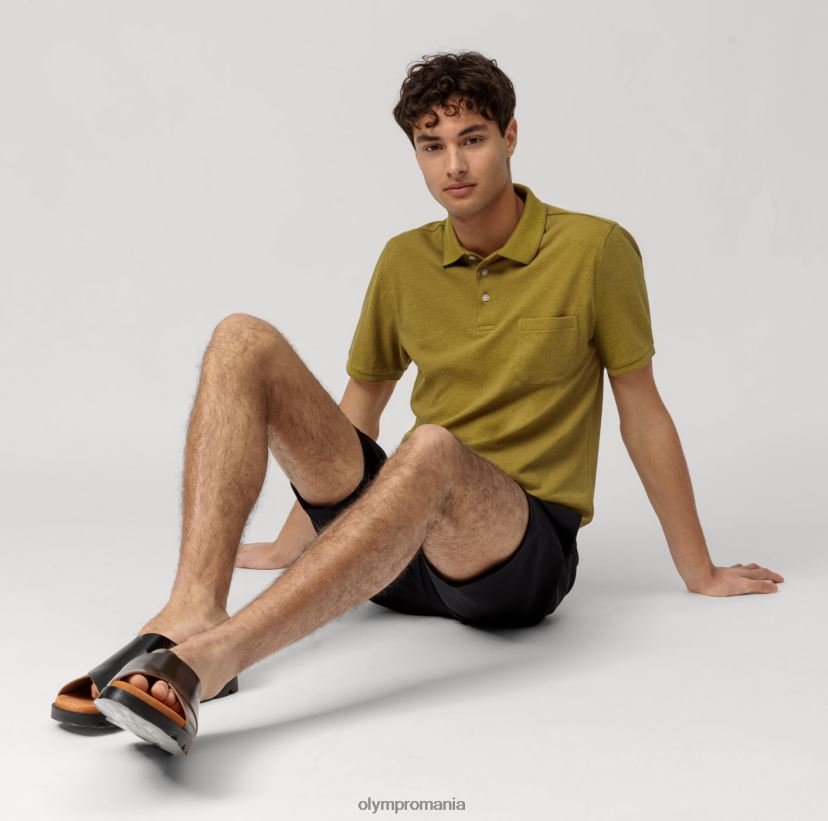 casual modern fit, polo, lime OLYMP îmbrăcăminte 4Z8LB62133