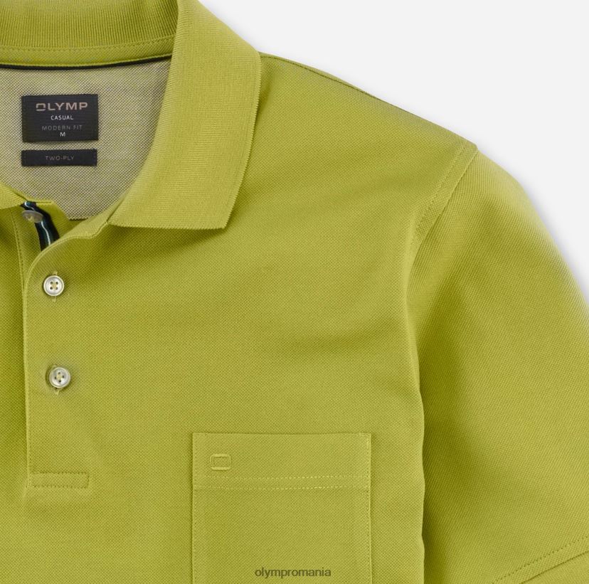 casual modern fit, polo, lime OLYMP îmbrăcăminte 4Z8LB62172