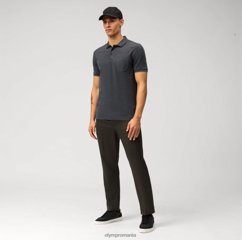 casual modern fit, polo, marine OLYMP îmbrăcăminte 4Z8LB62102
