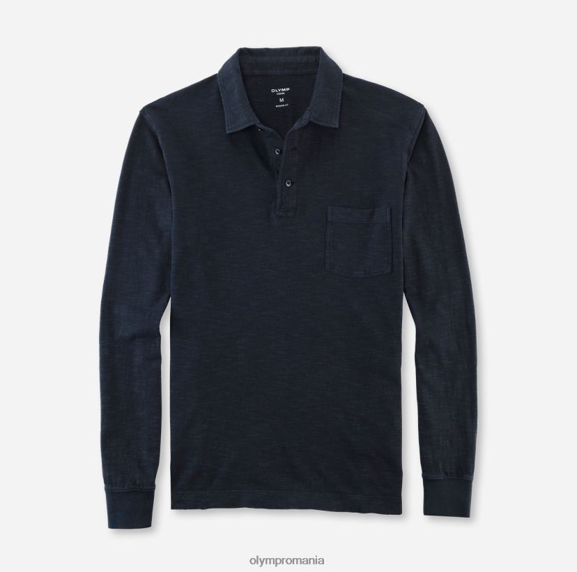 casual modern fit, polo, marine OLYMP îmbrăcăminte 4Z8LB62122