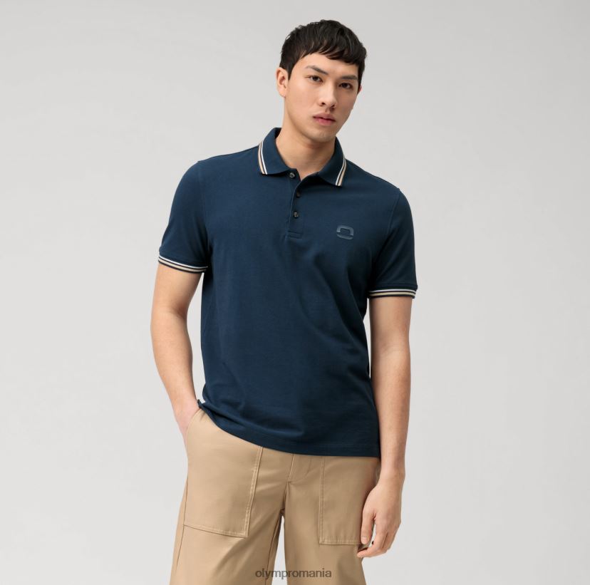 casual modern fit, polo, marine OLYMP îmbrăcăminte 4Z8LB62143