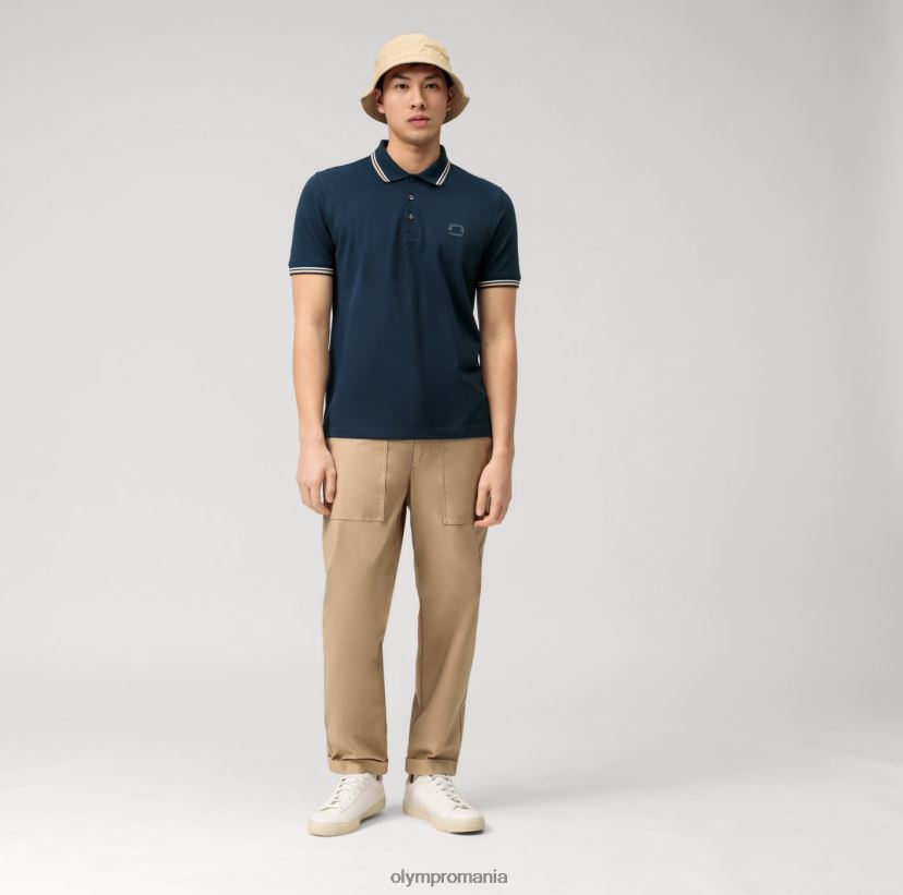 casual modern fit, polo, marine OLYMP îmbrăcăminte 4Z8LB62143
