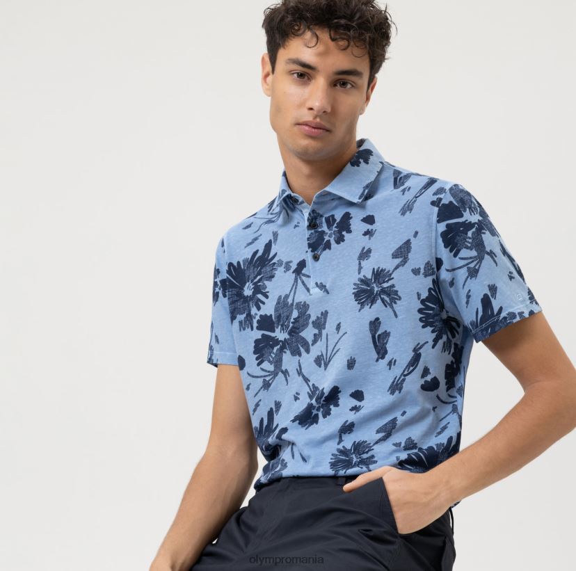 casual modern fit, polo, marine OLYMP îmbrăcăminte 4Z8LB62146