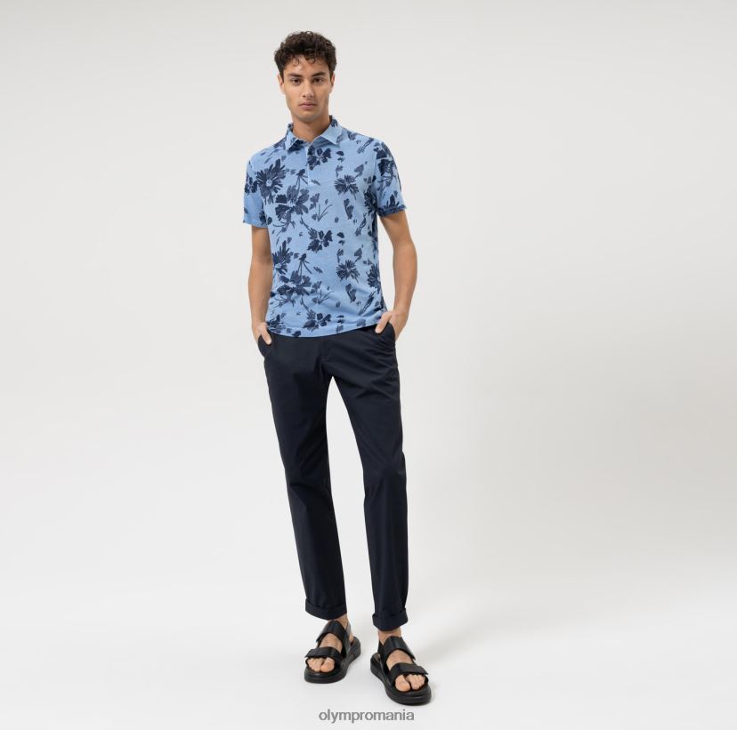 casual modern fit, polo, marine OLYMP îmbrăcăminte 4Z8LB62146