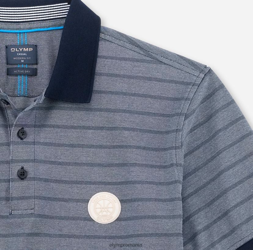 casual modern fit, polo, marine OLYMP îmbrăcăminte 4Z8LB62162