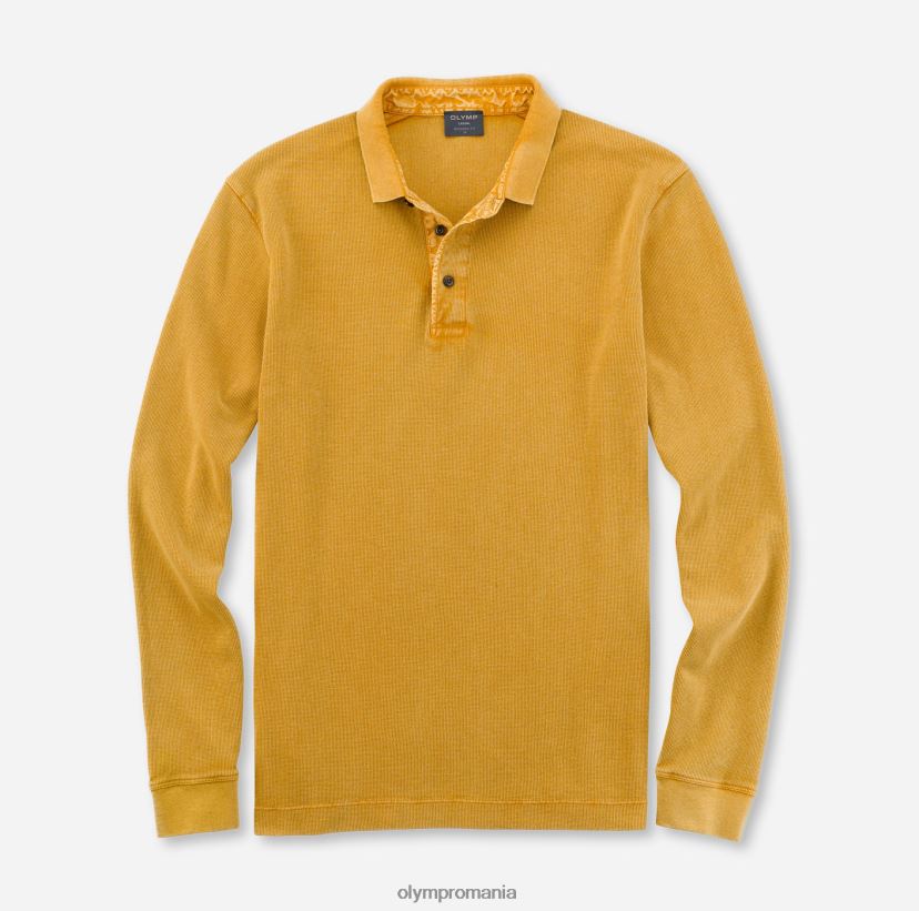 casual modern fit, polo, porumb OLYMP îmbrăcăminte 4Z8LB62177