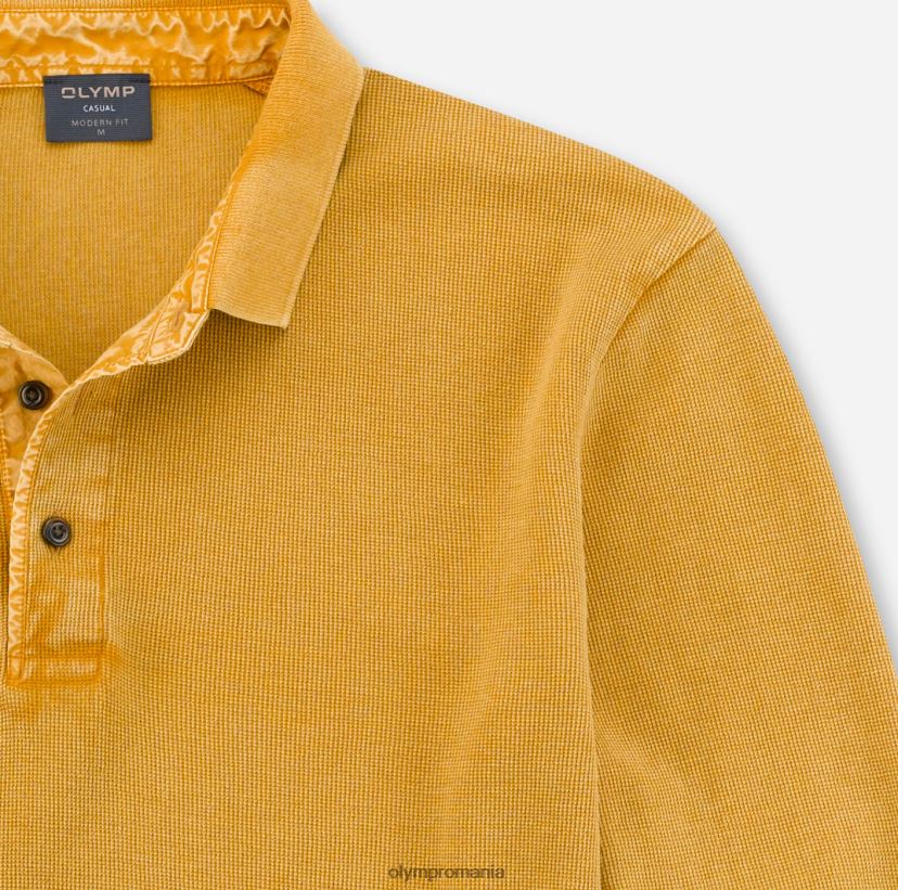casual modern fit, polo, porumb OLYMP îmbrăcăminte 4Z8LB62177