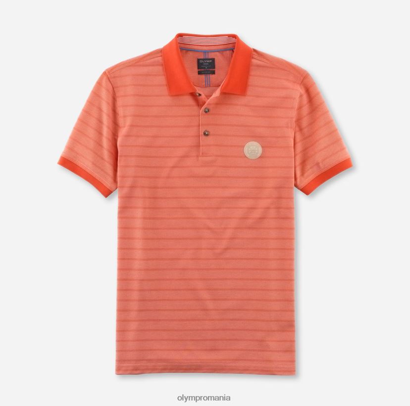 casual modern fit, polo, rosu OLYMP îmbrăcăminte 4Z8LB62153