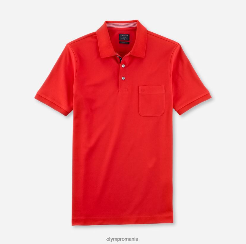 casual modern fit, polo, rugină OLYMP îmbrăcăminte 4Z8LB62147