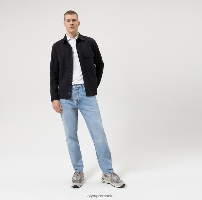 nivel cinci casual body fit, polo, alb OLYMP îmbrăcăminte 4Z8LB62148