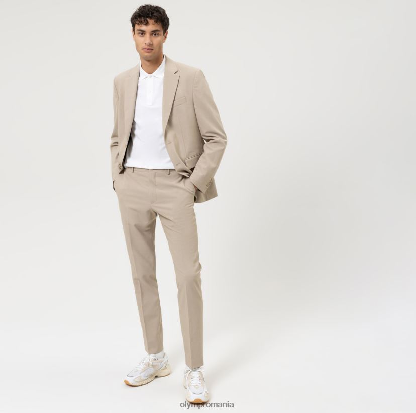 nivel cinci casual body fit, polo, alb OLYMP îmbrăcăminte 4Z8LB62166