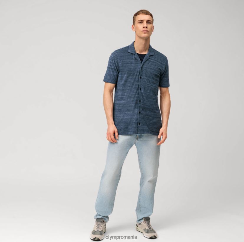 nivel cinci casual body fit, polo, marine OLYMP îmbrăcăminte 4Z8LB62089