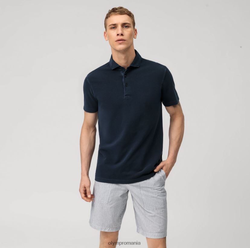 nivel cinci casual body fit, polo, marine OLYMP îmbrăcăminte 4Z8LB62163