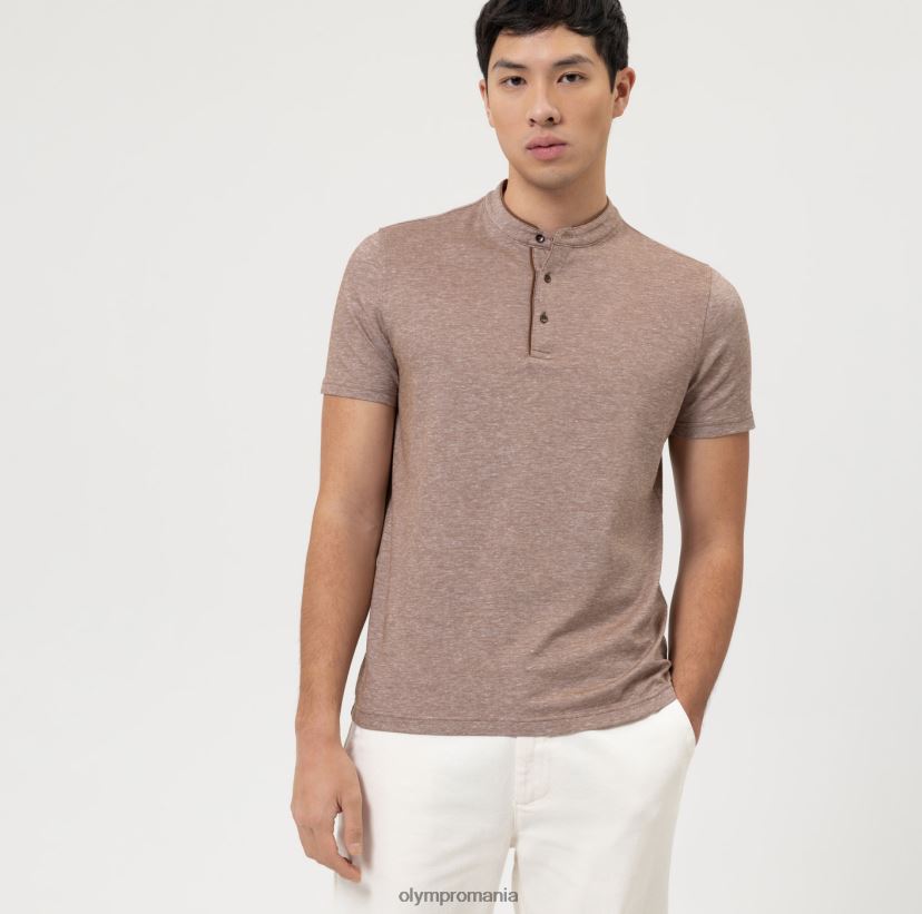 nivel cinci casual body fit, polo, maro OLYMP îmbrăcăminte 4Z8LB62127