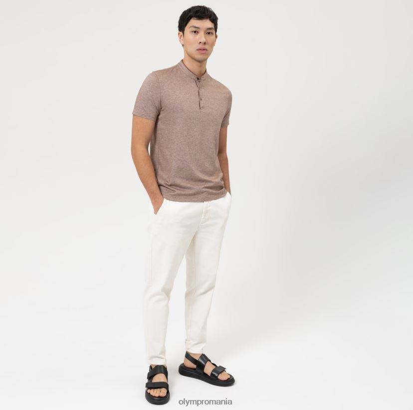 nivel cinci casual body fit, polo, maro OLYMP îmbrăcăminte 4Z8LB62127