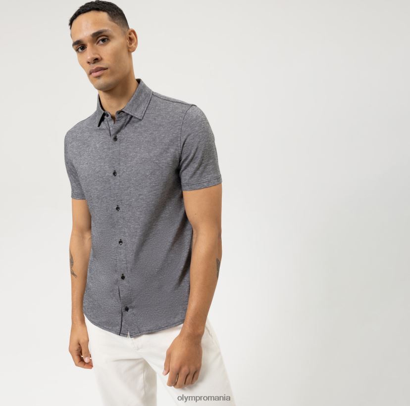 nivel cinci casual body fit, polo, negru OLYMP îmbrăcăminte 4Z8LB62081