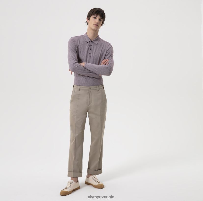 nivel cinci casual body fit, polo, prune OLYMP îmbrăcăminte 4Z8LB62182