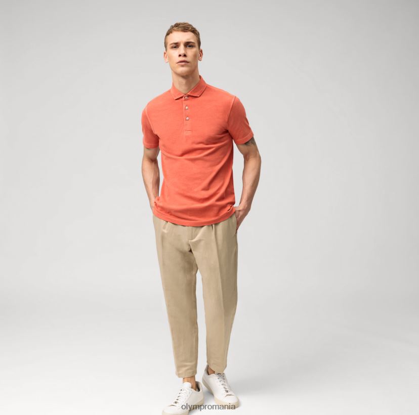 nivel cinci casual body fit, polo, sienna OLYMP îmbrăcăminte 4Z8LB62126