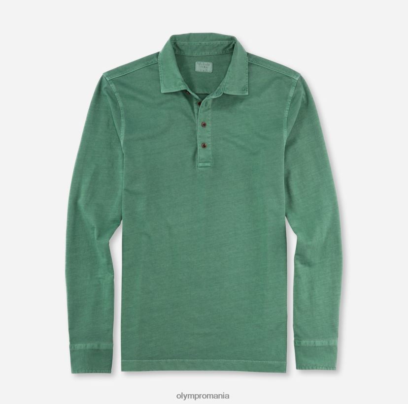 nivel cinci casual body fit, polo, verde OLYMP îmbrăcăminte 4Z8LB62111