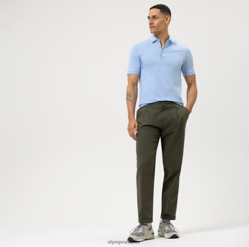 potrivire casual de nivel cinci, polo, albastru deschis OLYMP îmbrăcăminte 4Z8LB62068