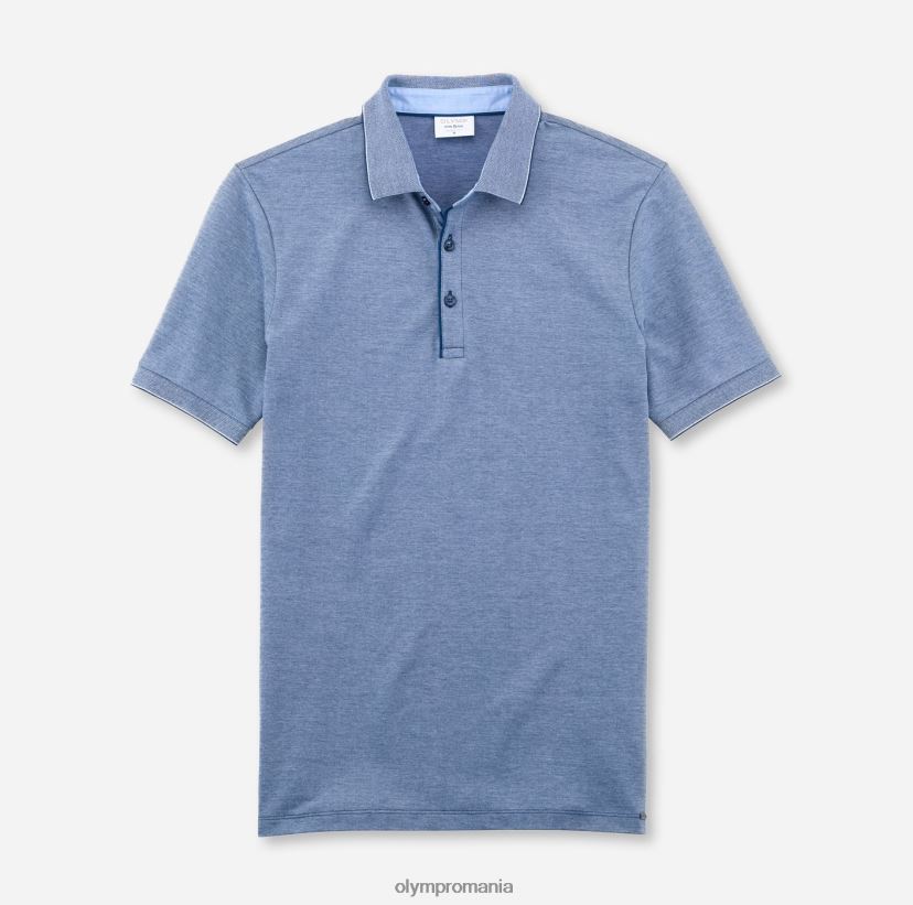 potrivire casual de nivel cinci, polo, albastru noapte OLYMP îmbrăcăminte 4Z8LB62165
