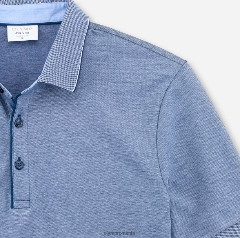 potrivire casual de nivel cinci, polo, albastru noapte OLYMP îmbrăcăminte 4Z8LB62165