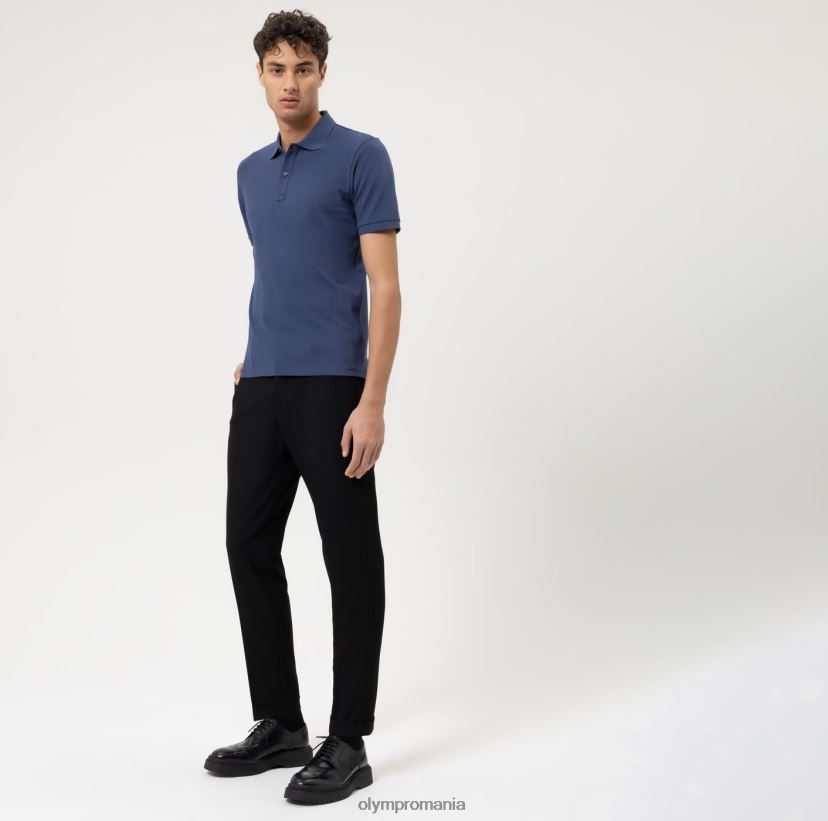 potrivire casual de nivel cinci, polo, indigo OLYMP îmbrăcăminte 4Z8LB62158