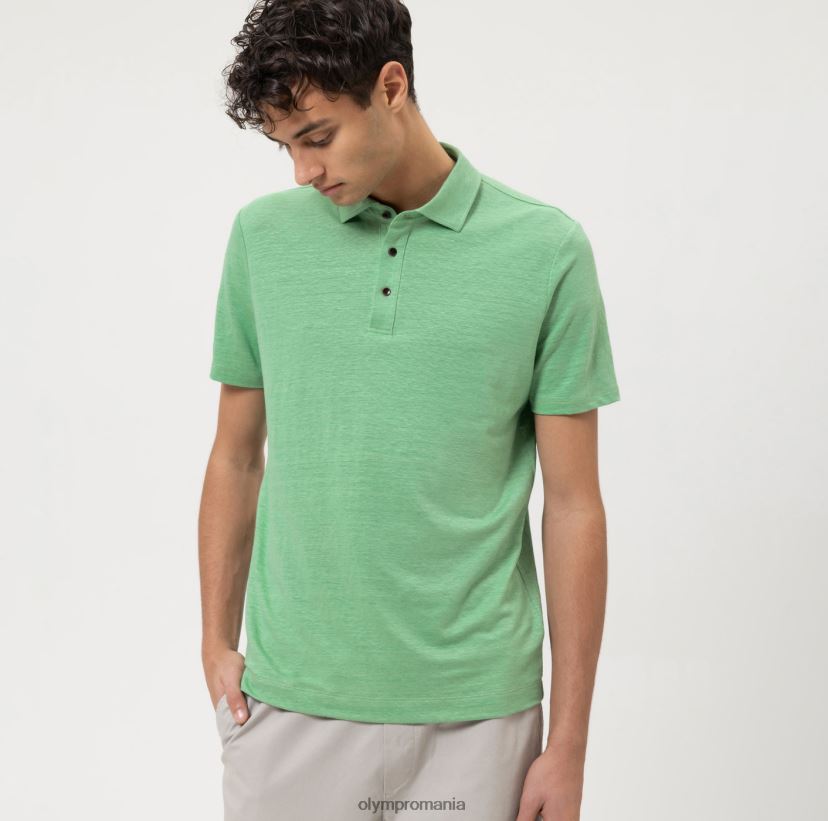 potrivire casual de nivel cinci, polo, verde deschis OLYMP îmbrăcăminte 4Z8LB62080