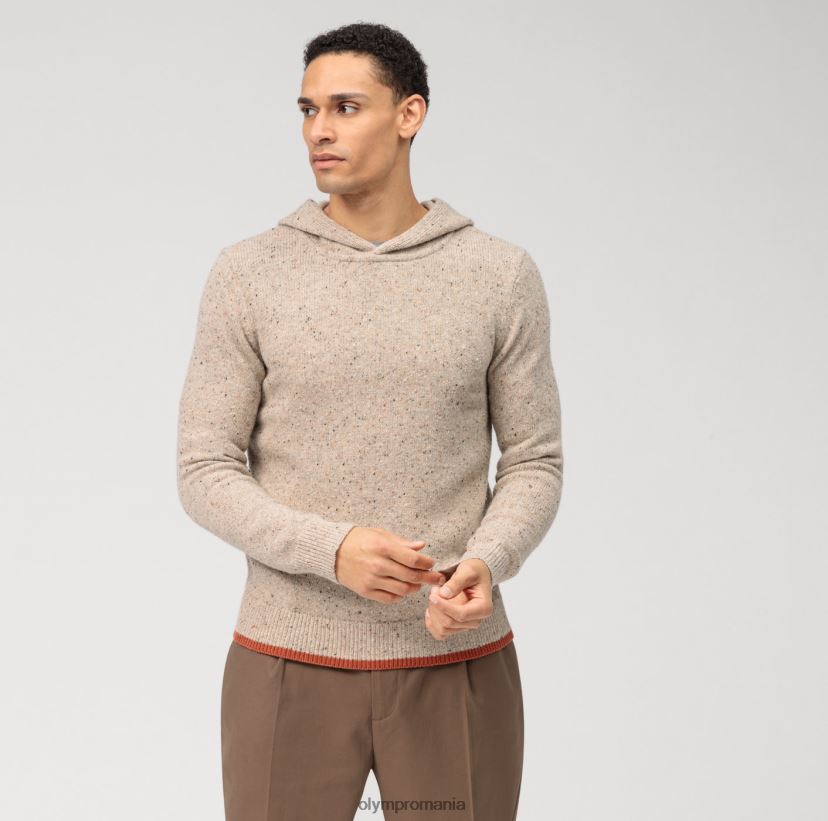 hanorac tricotaj casual, bej OLYMP îmbrăcăminte 4Z8LB61906