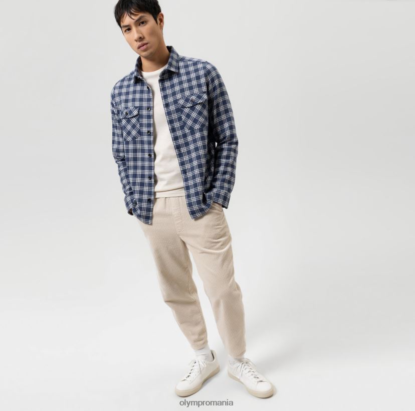 supracămașă casual, cămașă casual, kent, marine OLYMP îmbrăcăminte 4Z8LB61955