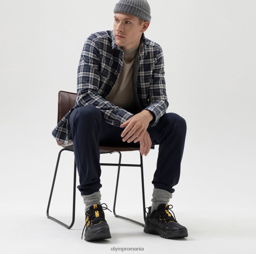 supracămașă casual inteligentă de nivel cinci, cămașă casual, kent, marine OLYMP îmbrăcăminte 4Z8LB61954