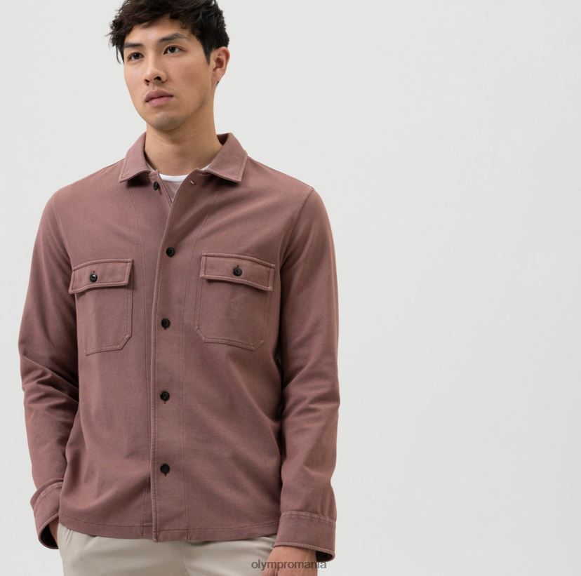 supracămașă de transpirație de nivelul cinci, maro roșcat OLYMP îmbrăcăminte 4Z8LB61985