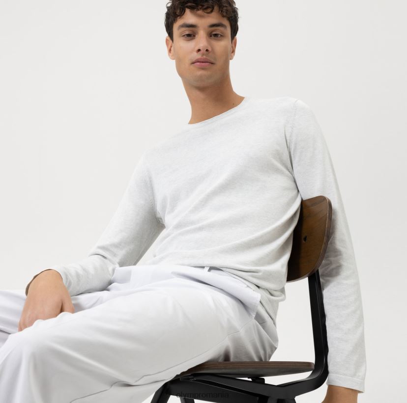 Pulover de tricotaj casual, alb OLYMP îmbrăcăminte 4Z8LB61836