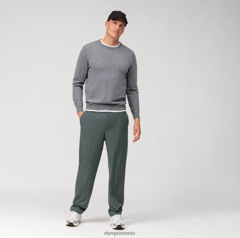 Pulover tricotaj casual, gri argintiu OLYMP îmbrăcăminte 4Z8LB61808