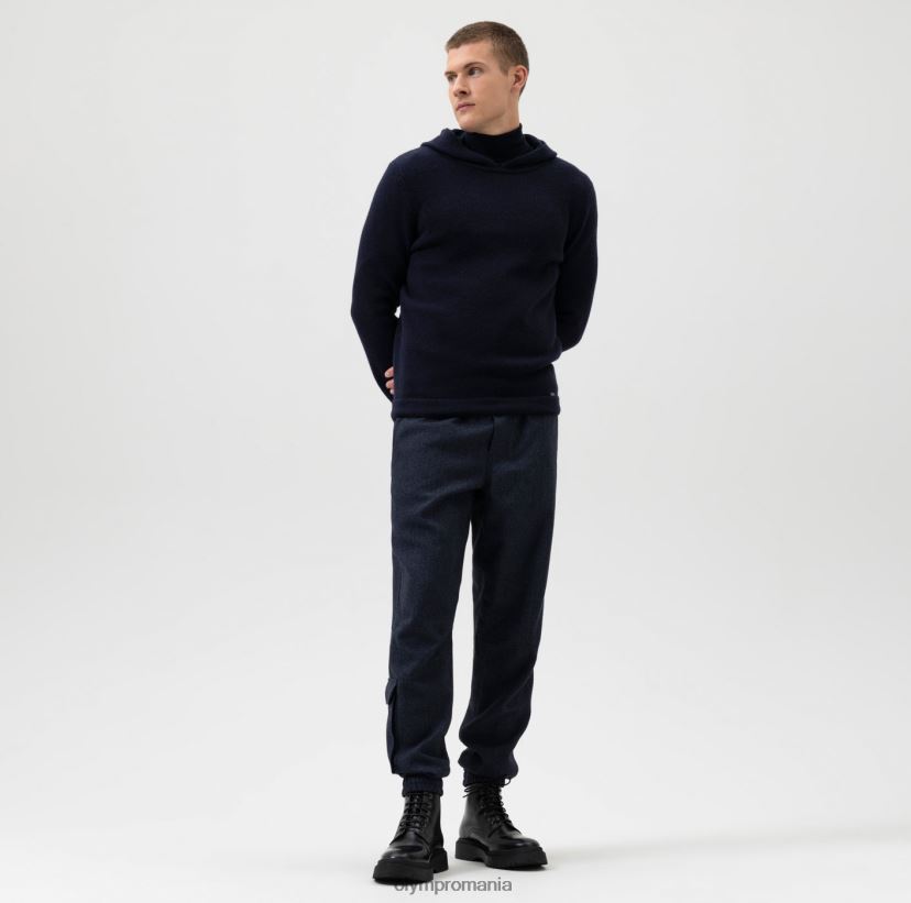 nivel cinci tricotaje body fit, pulover, marine OLYMP îmbrăcăminte 4Z8LB61870