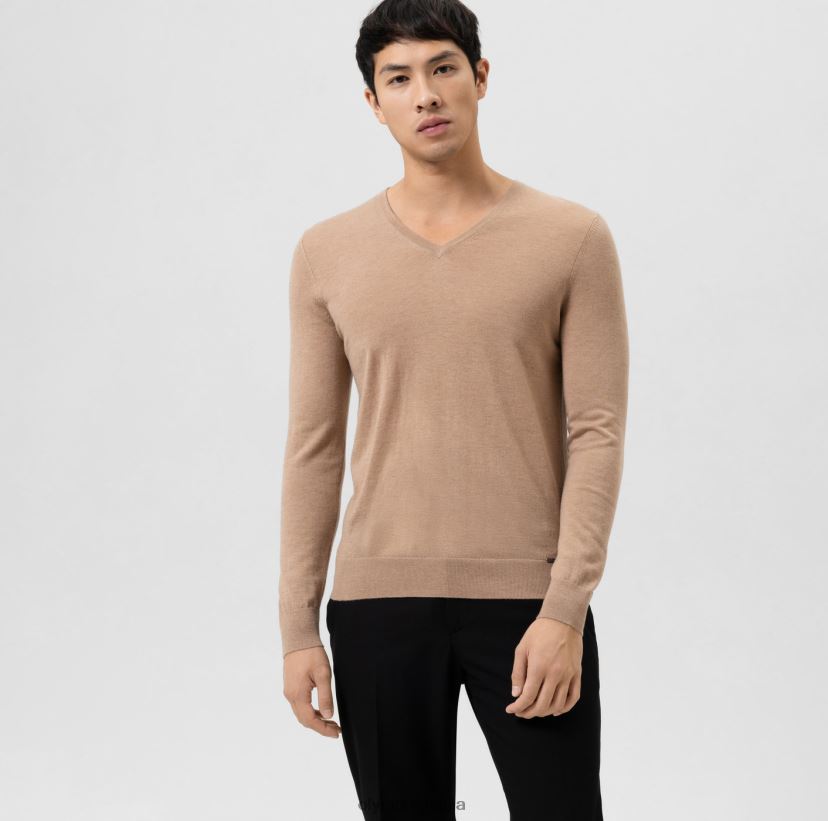 pulover tricotaj casual, camel OLYMP îmbrăcăminte 4Z8LB61843