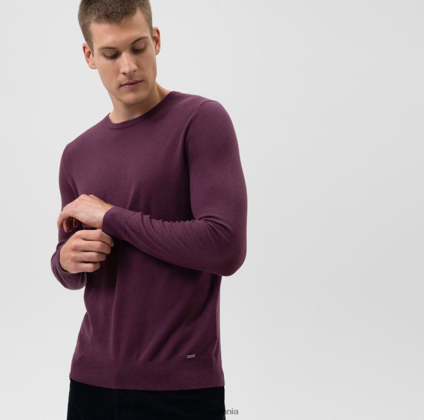 pulover tricotaj casual, chianti OLYMP îmbrăcăminte 4Z8LB61863