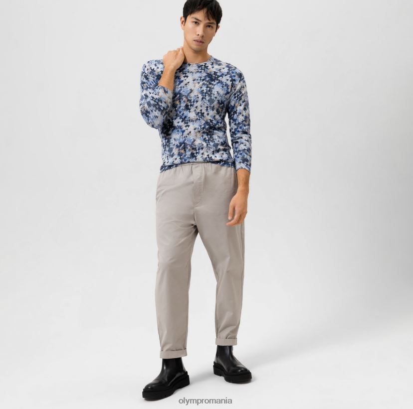 tricotaje de nivel cinci potrivire pe corp, pulover decolteu, marin OLYMP îmbrăcăminte 4Z8LB61748