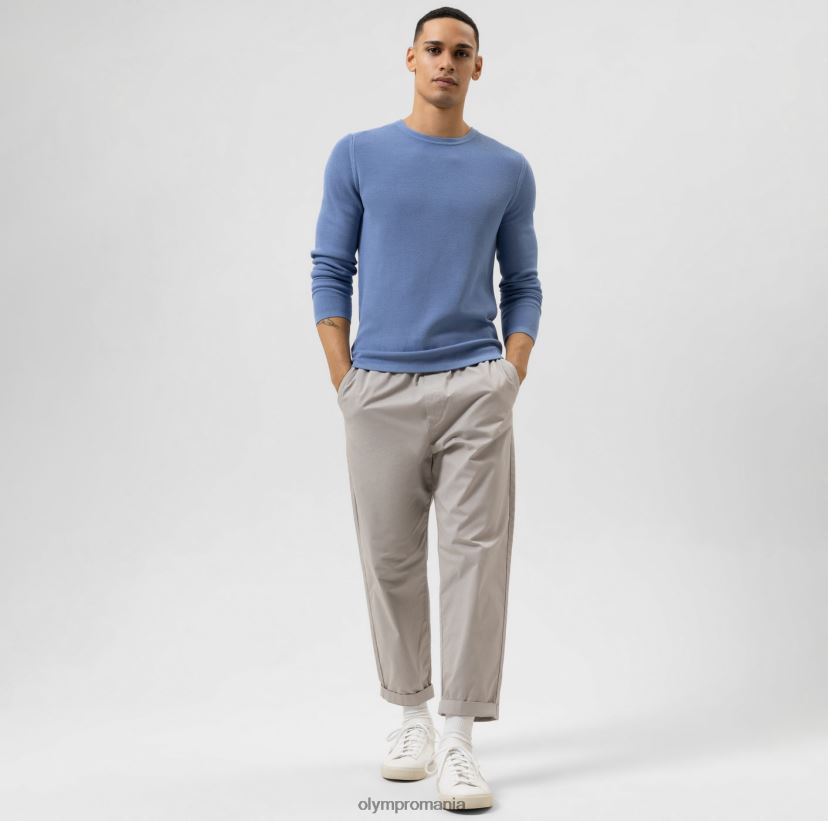 tricotaje de nivel cinci potrivire pe corp, pulover decolteu, sky OLYMP îmbrăcăminte 4Z8LB61851