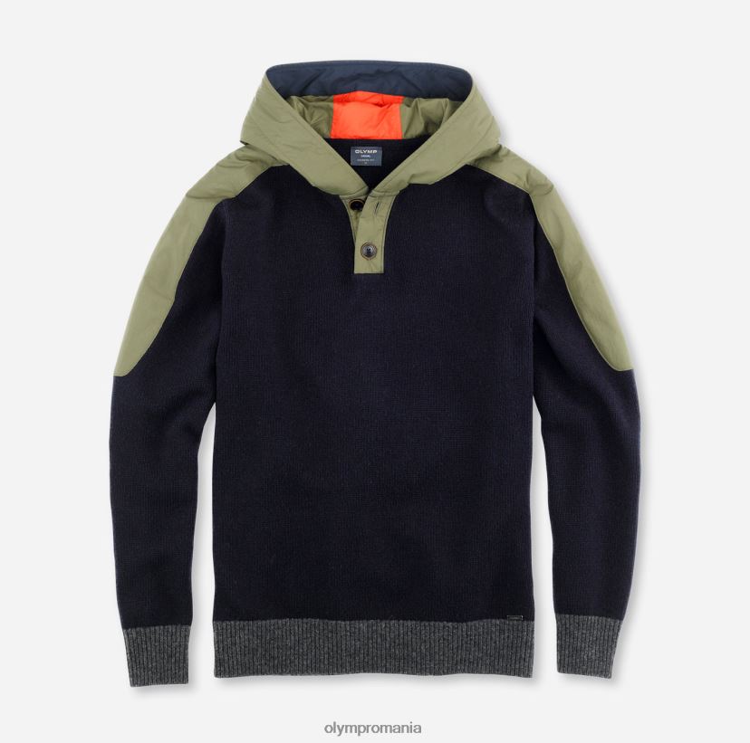 tricotaje modern fit, pulover, marine OLYMP îmbrăcăminte 4Z8LB61850