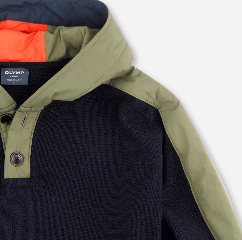 tricotaje modern fit, pulover, marine OLYMP îmbrăcăminte 4Z8LB61850