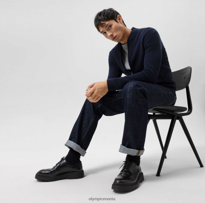 nivel cinci tricotaje body fit, cardigan, marine OLYMP îmbrăcăminte 4Z8LB61942