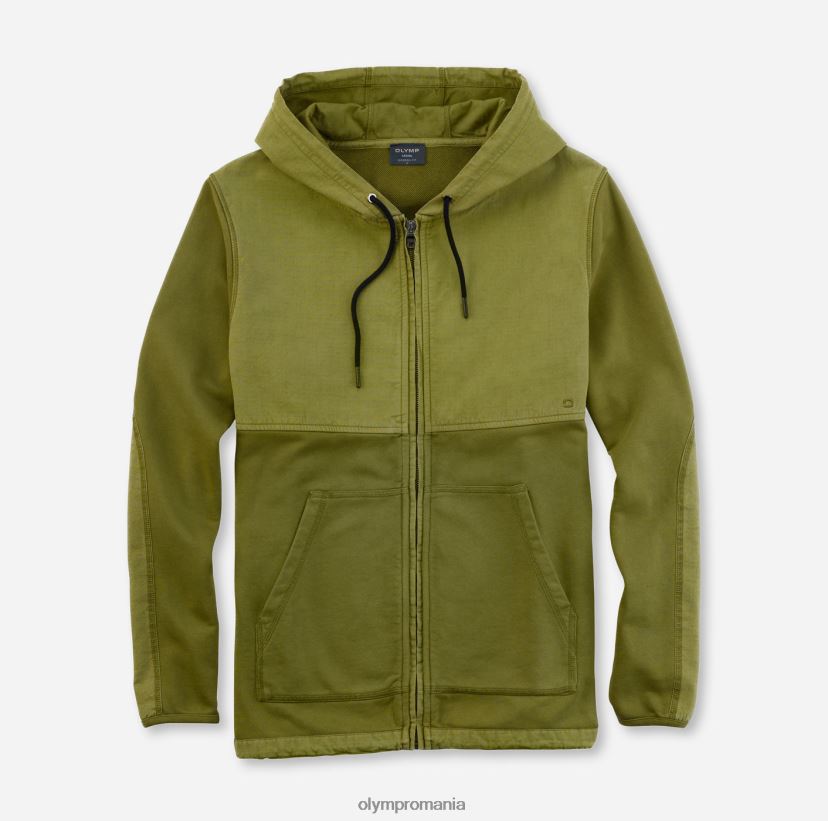 sweat modern fit, jachetă de transpirație, verde lime OLYMP îmbrăcăminte 4Z8LB61946