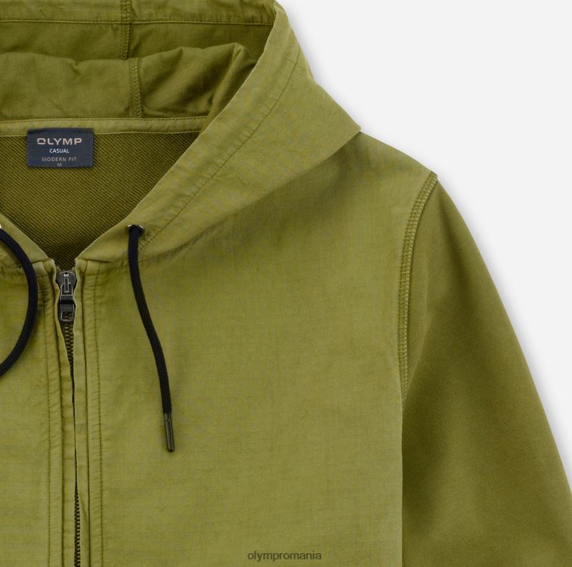 sweat modern fit, jachetă de transpirație, verde lime OLYMP îmbrăcăminte 4Z8LB61946